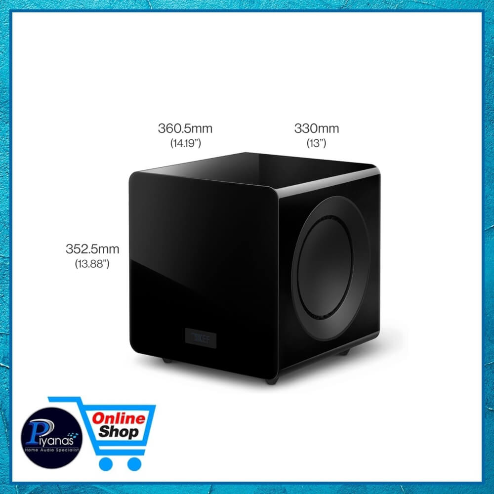ซับวูฟเฟอร์ KEF : KC-92 สีดำ_5